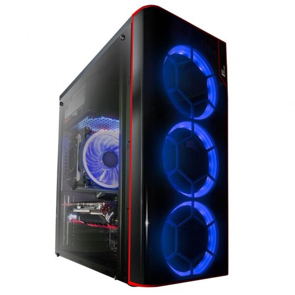 

Корпус Frime Vision blue led USB 3.0 без БП (VVision-U3-3BSRF-WP)