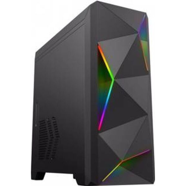 

Корпус GameMax Ares Black, без БП, microATX/Mini-ITX, 1x92 мм LED, 437х173х423 мм, 4.15кг (6830)