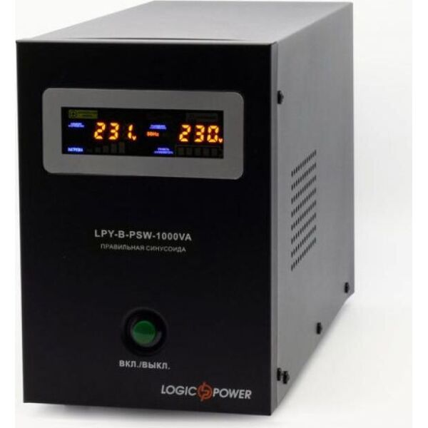 

Источник бесперебойного питания LogicPower LPY- B - PSW-1500VA+, 10А/15А, 24V (4130)