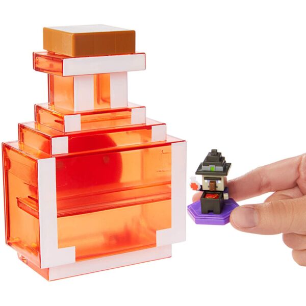 Акція на Набор Майнкрафт Фигурка Ведьма и Зелье Minecraft Carry Along Potion Plus Exclusive Mini Figure Mattel GKT45 від Allo UA