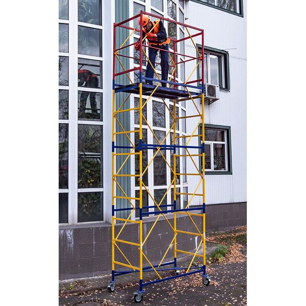 

Вышка-тура VIRASTAR VST170831L"КОМПАКТ-М"(0,8х1,7м)3+1