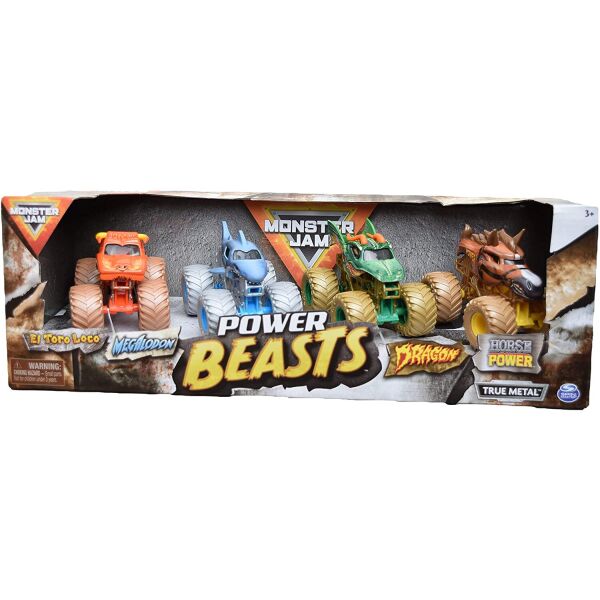 

Машинки Спин Мастер Монстер Джем Monster Jam Power Beasts Spin Master 6053860
