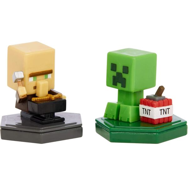 

Набор Майнкрафт Фигурок Кузнец и Добычик Minecraft Earth Boost Mini Figures 2-Pack NFC-Chip Toys Mattel GMD15