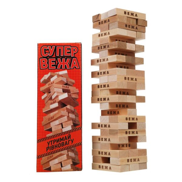 

Настольная Игра Джанга Супер Башня (Вежа) Arial ar20798