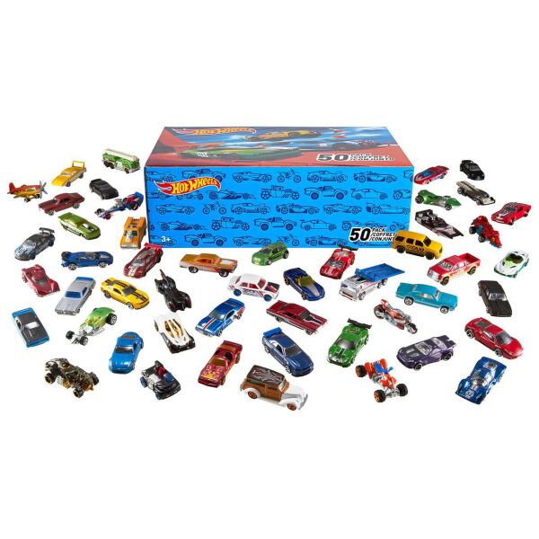 

Набор Машинок 2020 Хот Вилс 50 шт 1:64 Hot Wheels Mattel V6697N