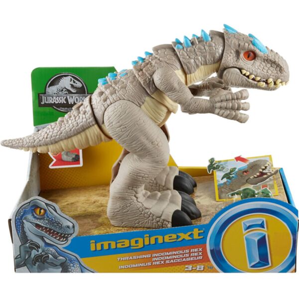 

Динозавр Индоминус Рекс 35 см и Имаджинекст Мир Юрского Периода Indominus Rex Fisher-Price GMR16
