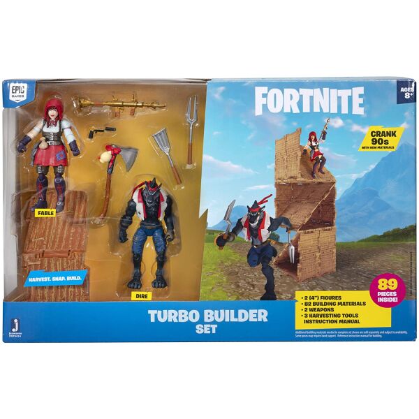 

Фигурки Фортнайт Красная Шапочка и Серый Волк 82 аксессуара Fortnite Fortnite Turbo Builder Jazwares FNT0414