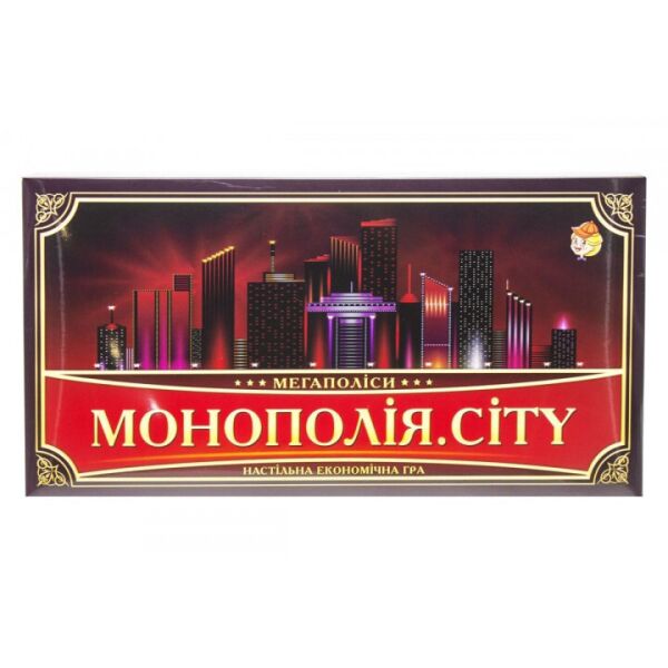 

Настольная игра Монополия. CITY 1137ATS на укр. языке