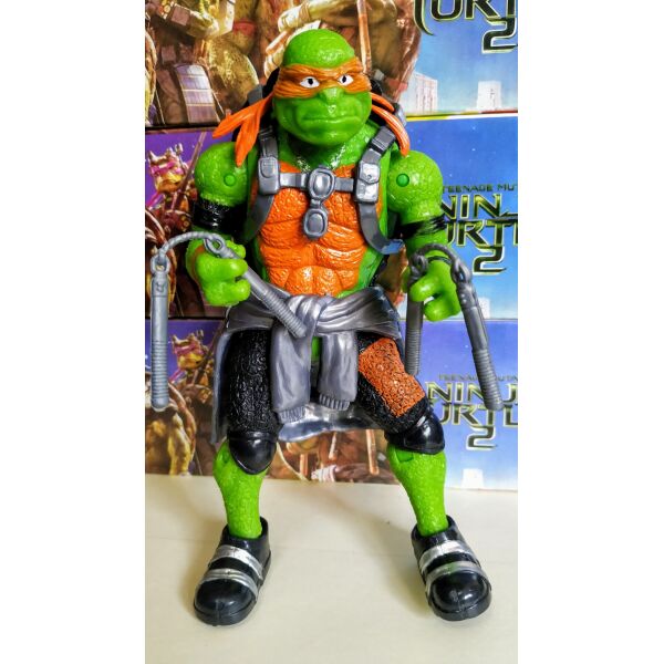 

Фигурка Микеланджело Черепашки-ниндзя 18 см Michelangelo Ninja Turtles haowan 129858