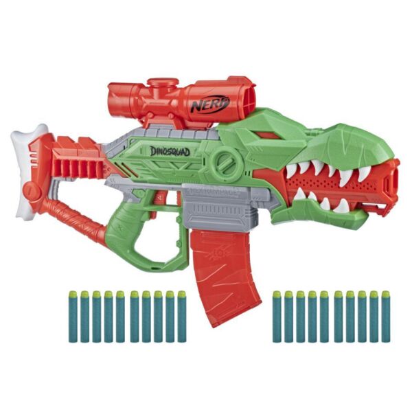 

Бластер Нерф Дино Отряд Рекс Рэмпейдж Nerf DinoSquad Rex-Rampage Hasbro F0807