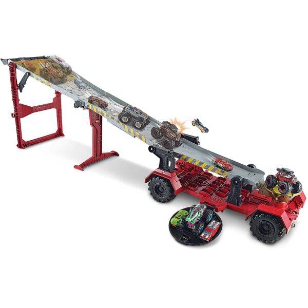

Трек Монстр Скоростной Спуск Hot Wheels Monster Trucks Downhill Race Mattel GFR15
