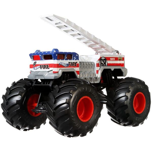 

Машинка Хот Вилс Монстр Трак Пожарная 20 см Hot Wheels Monster Trucks 5 Alarm Mattel GBV29