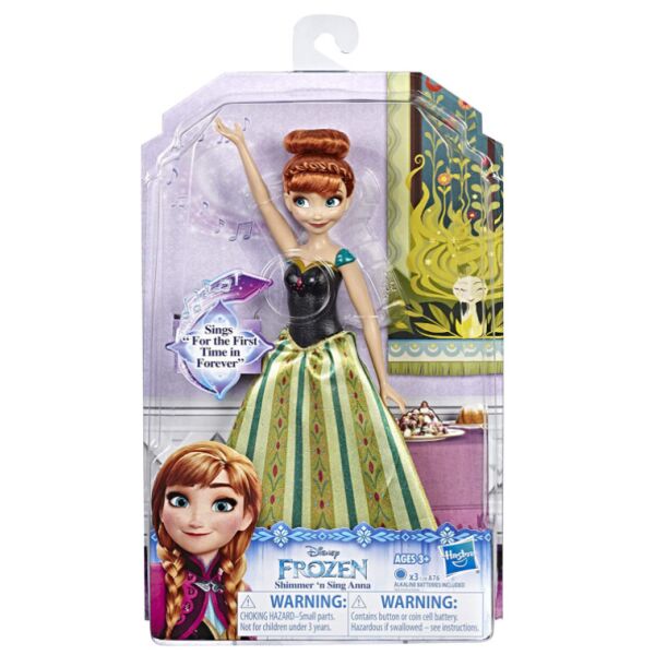 

Кукла Анна 28 см Принцесса Дисней Disney Frozen Anna Hasbro E3142