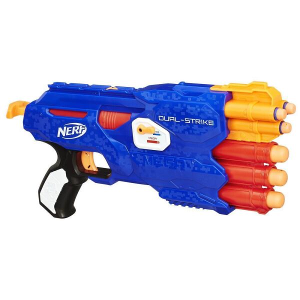 

Бластер Нерф Н-Страйк Элит ДуалСтрайк Nerf N-Strike Elite DualStrike Blaster Hasbro B4619