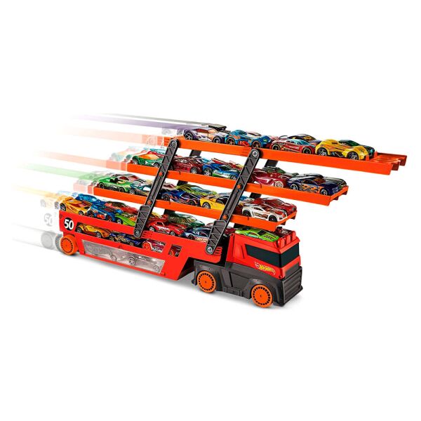 

Трейлер Автовоз Хот Вилс на 50 машин Hot Wheels Mega Hauler Mattel GHR48