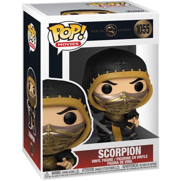 

Фигурка Фанко Мортал Комбат Скорпион №1055 Mortal Kombat Scorpion Funko 53851