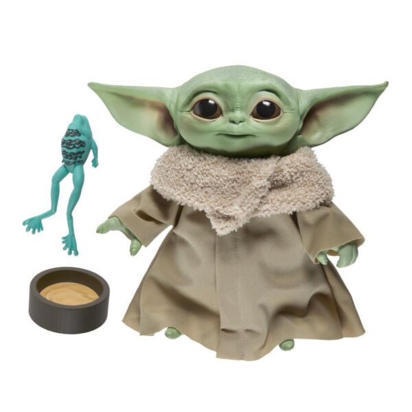 

Мягкая Звуковая Игрушка Малыш Йода Мандалорец Звездные Войны The Child Talking Plush Hasbro F1115