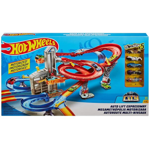 

Трек Хот Вилс Автоматический Скоростной Лифт Hot Wheels Auto Lift Expressway FXN21