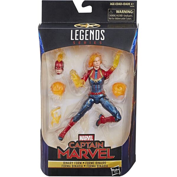

Фигурка Капитан Марвел Legends Series Capitan Marvel Binari Form Hasbro E5076