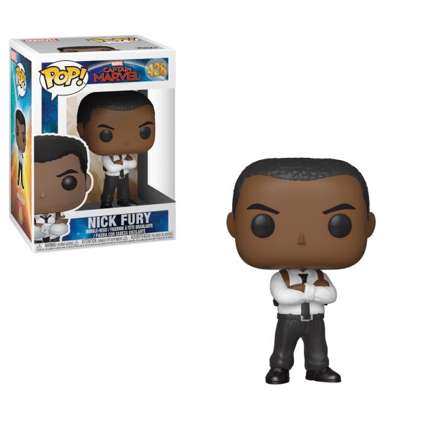 

Фигурка Фанко Ник Фьюри №428 Funko POP! Nick Fury Captain Marvel 36351