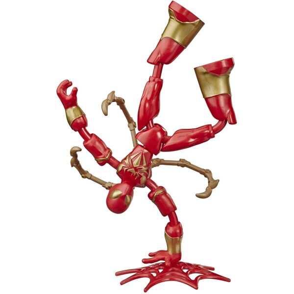 

Фигурка Человек Паук с Лапами гнущаяся Bend and Flex Iron Spider Hasbro E8972