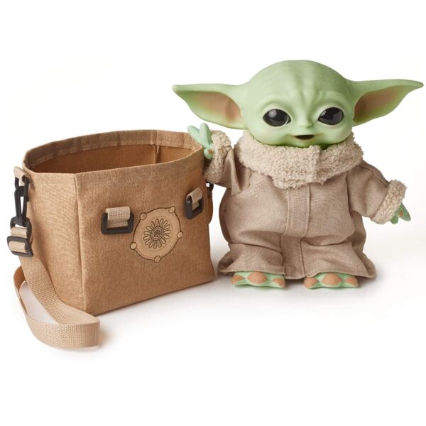 

Мягкий Малыш Йода со Звуком Мандалорец Малыш Грогу Star Wars The Child The Mandalorian Mattel HBX33