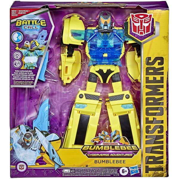 

Трансформер Бамбелби Киберверс Управление Голосом Cybervers Adventures Bumblebee Hasbro E8373
