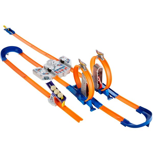 

Трек Хот Вилс Двойное ускорение Hot Wheels Track Builder Total Turbo Takeover BGX89