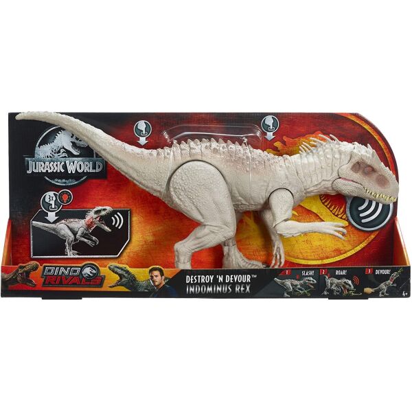 

Динозавр Индоминус Рекс 59 см Jurassic World Destroy N Devour Indominus Rex Mattel GCT95