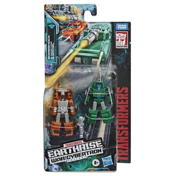 

Трансформеры Боевой Патруль Микромастер WFC-E4 Bombshock and Growl Hasbro E71500