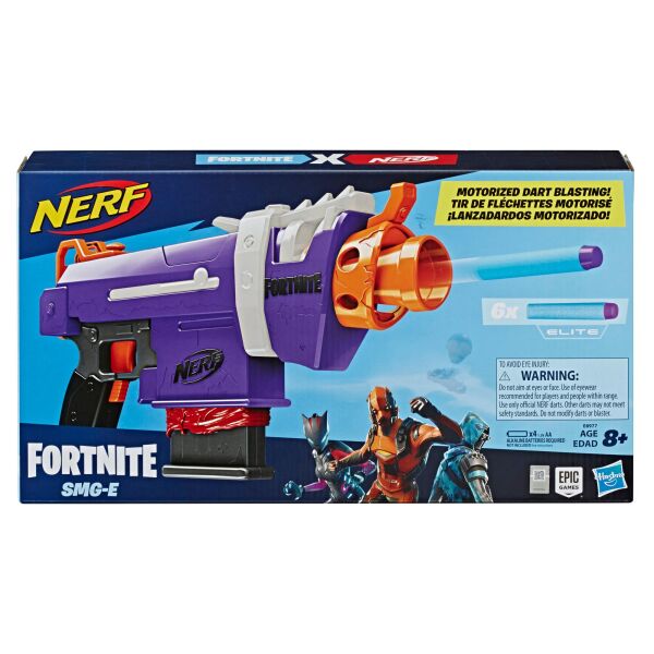 

Нерф Фортнайт Автомат SMG-E Nerf Fortnite SMG-E Motorized Dart Blaster Hasbro E8977