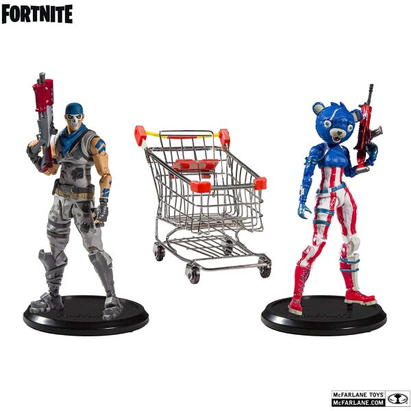 

Фигурки Фортнайт Шопинг Тим Лидер и Ворпеинт Fortnite Shopping McFarlane 10591-9