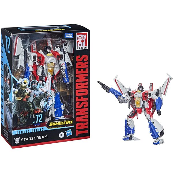 

Трансформер Старскрим Серия Бамблби Studio Series 72 Transformers Voyager Class Bumblebee Starscream Hasbro F0790
