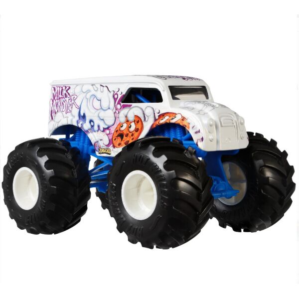 

Машинка Молочный Монстр Хот Вилз Монстр Треки Hot Wheels Monster Trucks 1:24 Scale Milk Monster Vehicle Mattel GBV27