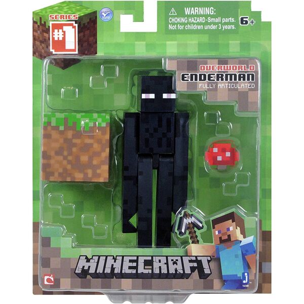 

Фигурка Майнкрафт Эндермен Minecraft Enderman Jazwares 16500