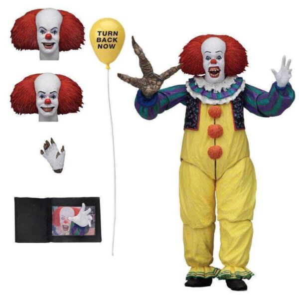 

Фигурка Пеннивайз (Оно 1990) It 1990: Ultimate Pennywise NECA 020620