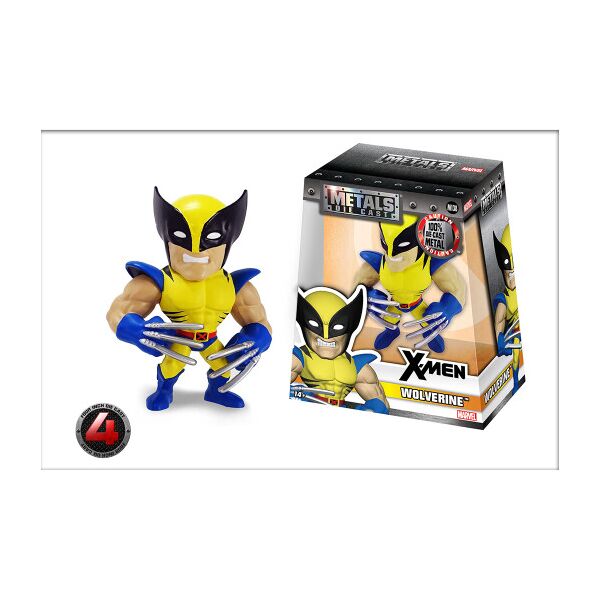 

Фигурка металлическая Люди Икс: Росомаха Wolverine (M138) Jada Toys 97902