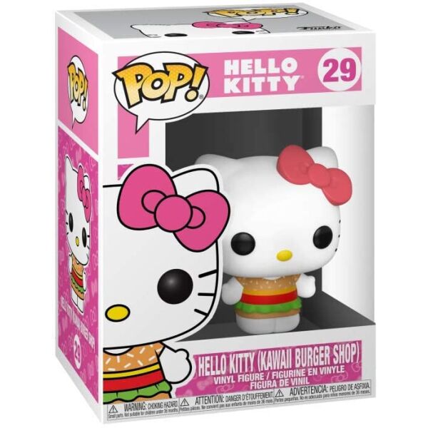 

Фигурка Фанко Хеллоу Китти Бургер Шоп №29 Hello Kitty Kawaii Burger Shop Funko 43472