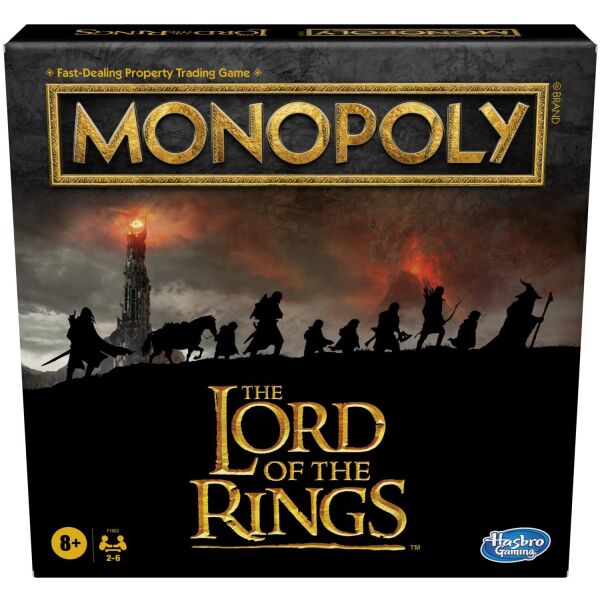 

Настольная Игра Властелин Колец на Английском Языке Monopoly The Lord of The Rings Edition Board Game Hasbro F1663