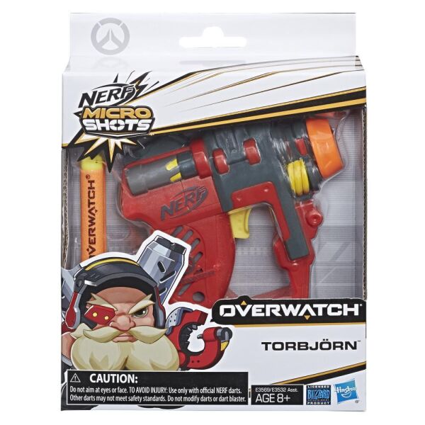 

Бластер Нерф Овервотч Торбьорн Nerf Overwatch Torbjorn Hasbro E3569