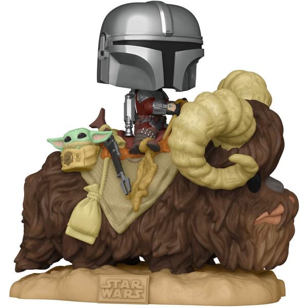 

Фигурка Фанко Мандалорец на банте и малыш Йода №416 Mandalorian on Bantha with Child 52373
