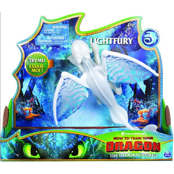 

Дракон Дневная Фурия с звуком и светом Как приручить дракона Dreamworks Dragons Spinmaster 6053479