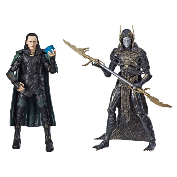 

Фигурки Локи и Корвус Глэйв Марвел Legends Series Loki and Corvus Glaive Hasbro E5077