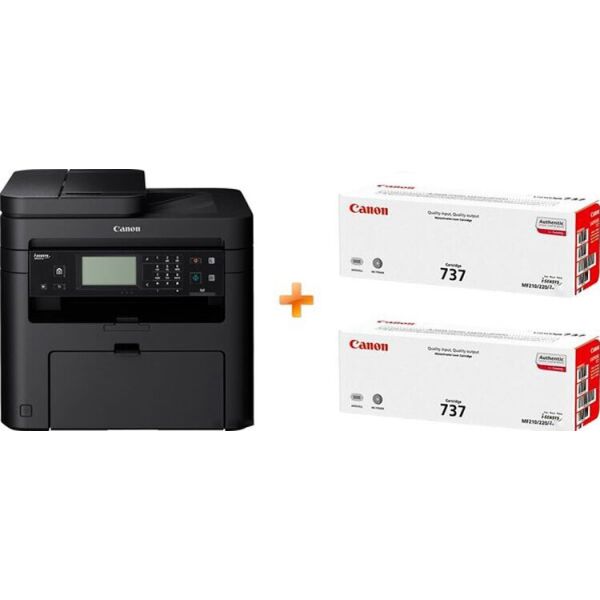 

Многофункциональное устройство Canon i-SENSYS MF237w Wi-Fi + 2 Canon 737 (1418C162)