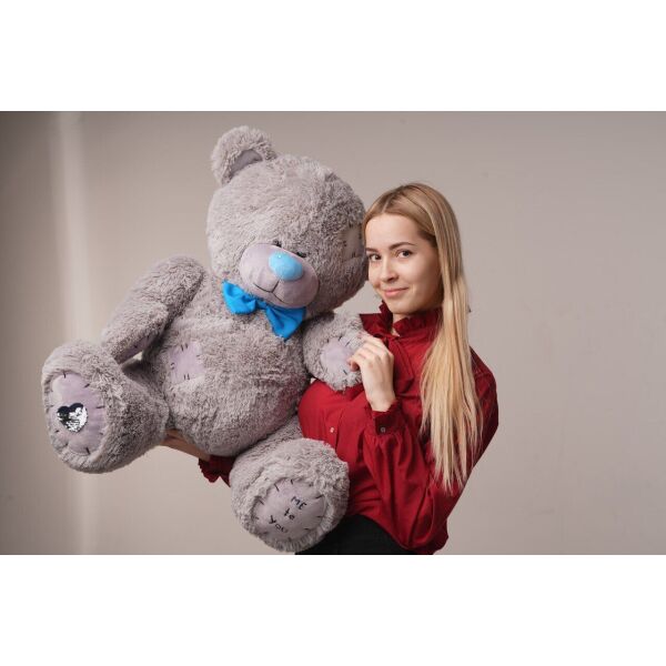 

Мишка плюшевый Yarokuz Me To You 100 см Серый