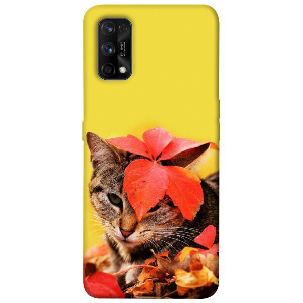 

Чехол itsPrint Осенний котик для Realme 7 Pro