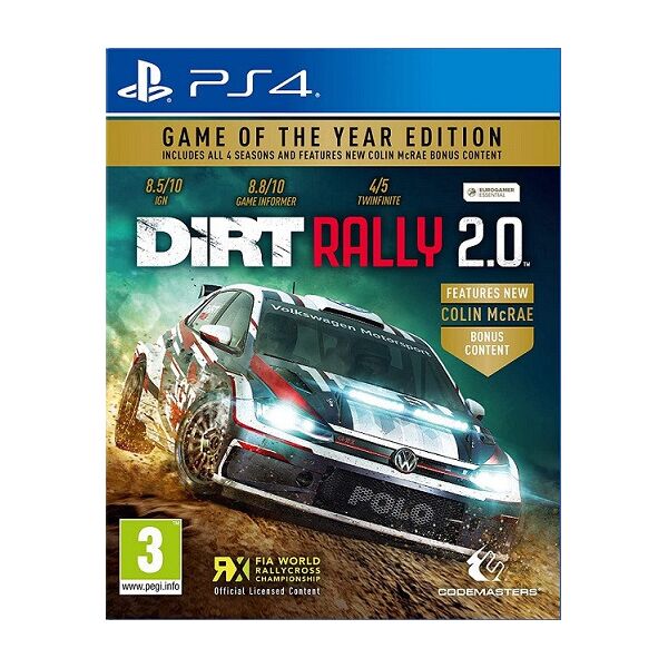 

Dirt Rally 2.0 Game of the Year Edition (PS4)