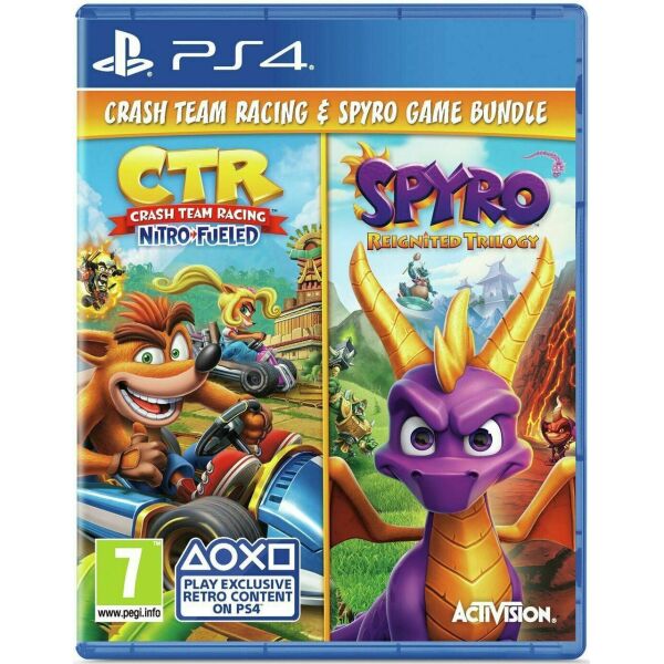 

Crash Team Racing Nitro-Fueled+Spyro Reignited Trilogy (PS4)