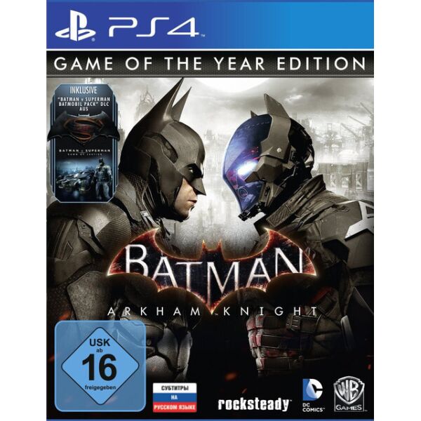 

Batman Arkham Knight Game of the Year Edition (PS4, русские субтитры)