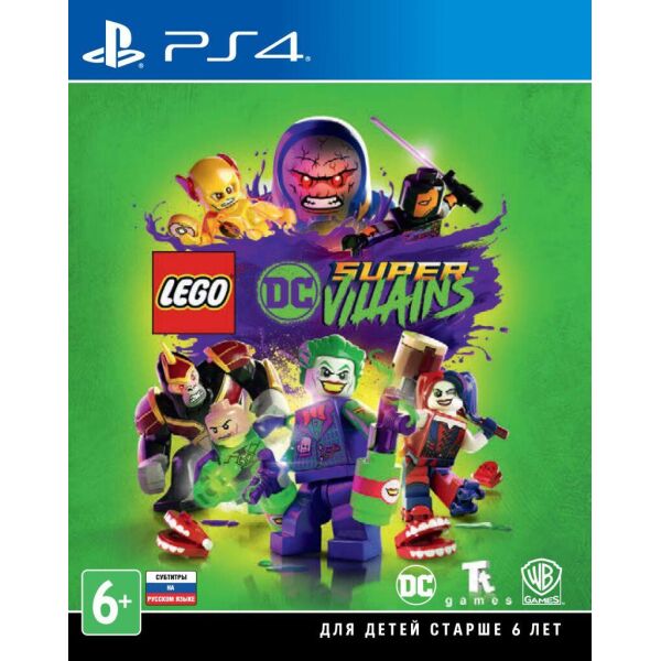 

LEGO DC Super Villains (PS4, русские субтитры)